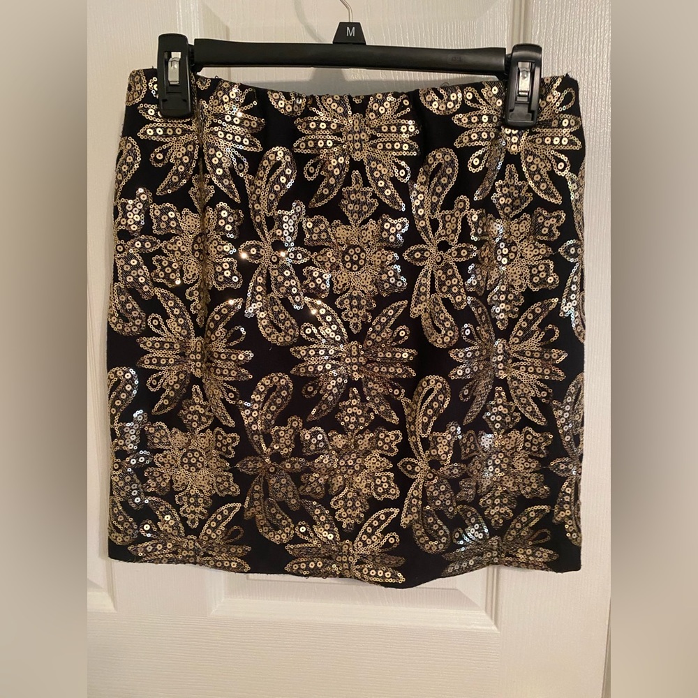 Sequin short skirt